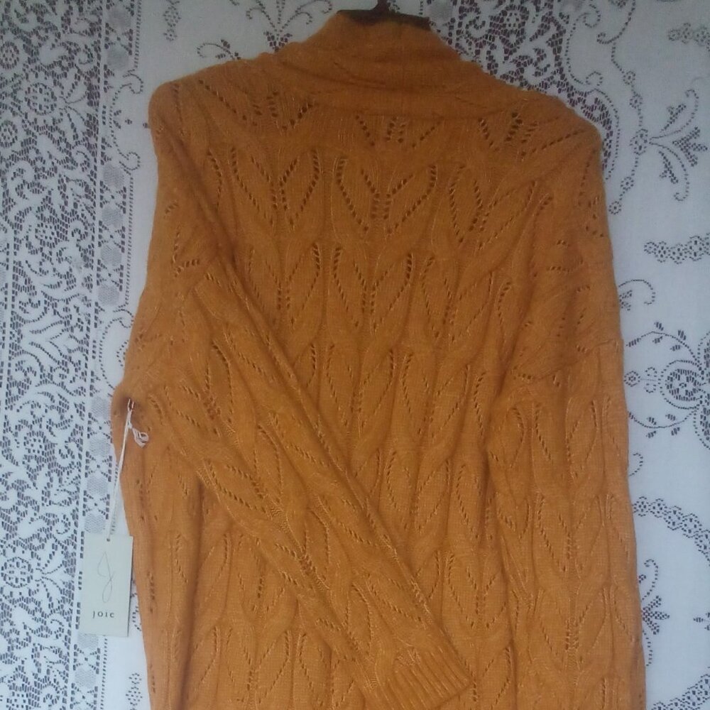 Joie Cardigan Crocheted Sweater Duster Autumn Size: M NWT - Picture 3 of 6